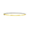 LADIES BANGLE 0.50CT ROUND DIAMOND 14K YELLOW GOLD