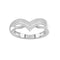 LADIES WRAP RING 0.20CT ROUND DIAMOND 14K WHITE GOLD