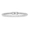 LADIES BRACELET 1.00CT ROUND DIAMOND 14K WHITE GOLD
