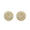 LADIES EARRINGS 0.25CT ROUND DIAMOND 10K YELLOW GOLD