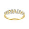 LADIES RING 0.25CT ROUND DIAMOND 10K YELLOW GOLD