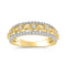 LADIES BAND 0.50CT ROUND DIAMOND 14K YELLOW GOLD