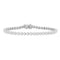 LADIES BRACELET 3.00CT ROUND DIAMOND 10K WHITE GOLD